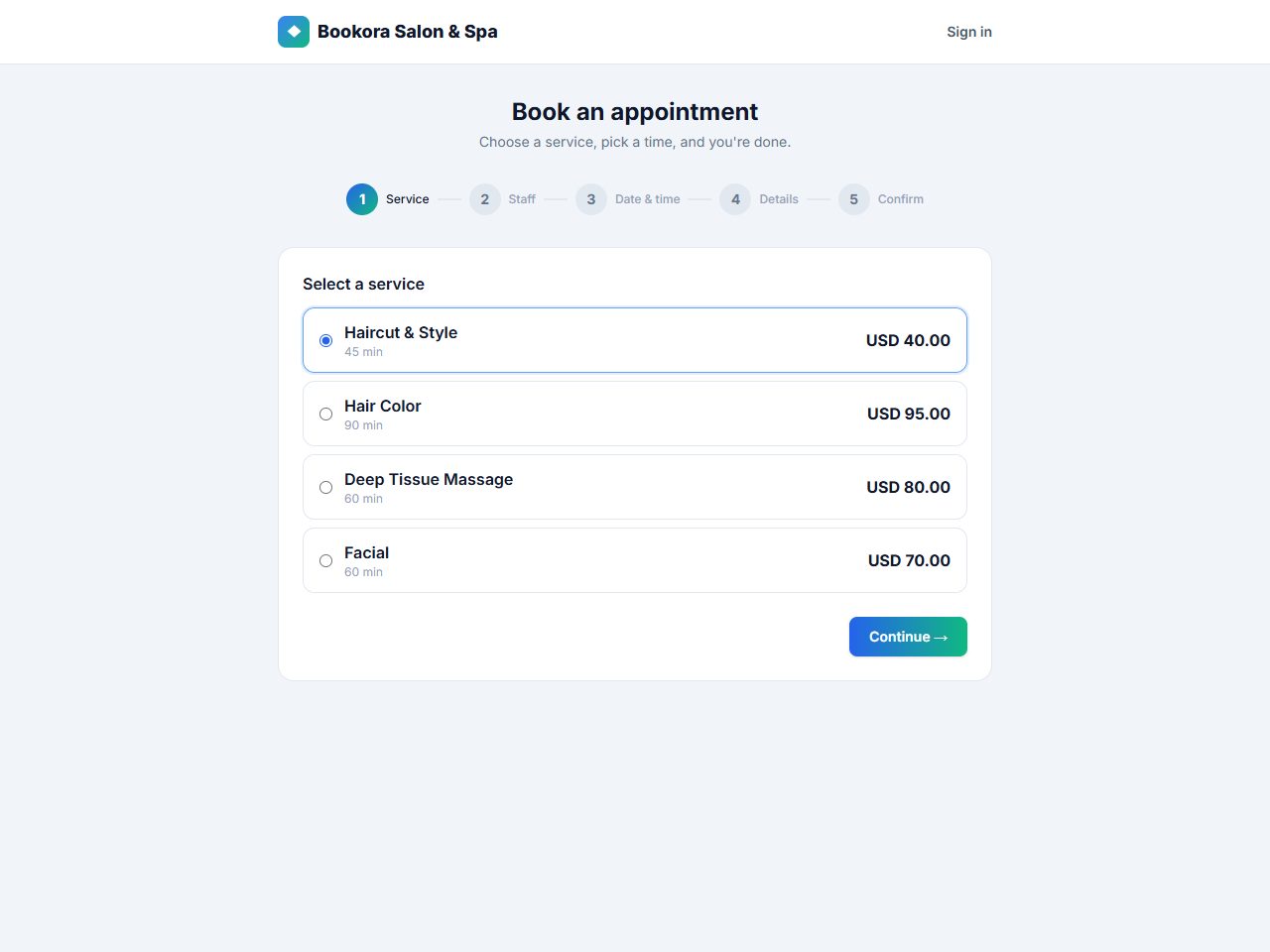 Bookora — Laravel Appointment Booking System